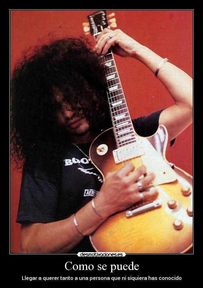 Como se puede - Llegar a querer tanto a una persona que ni siquiera has conocido