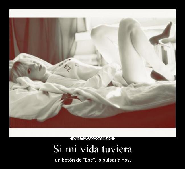 Si mi vida tuviera -