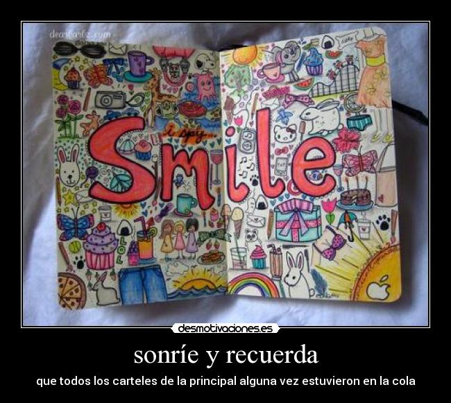 sonríe y recuerda -