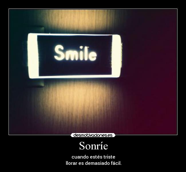 Sonríe -