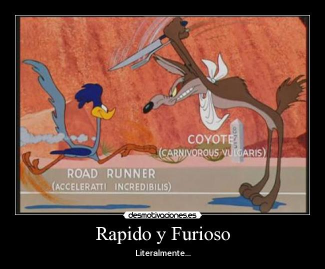 Rapido y Furioso -