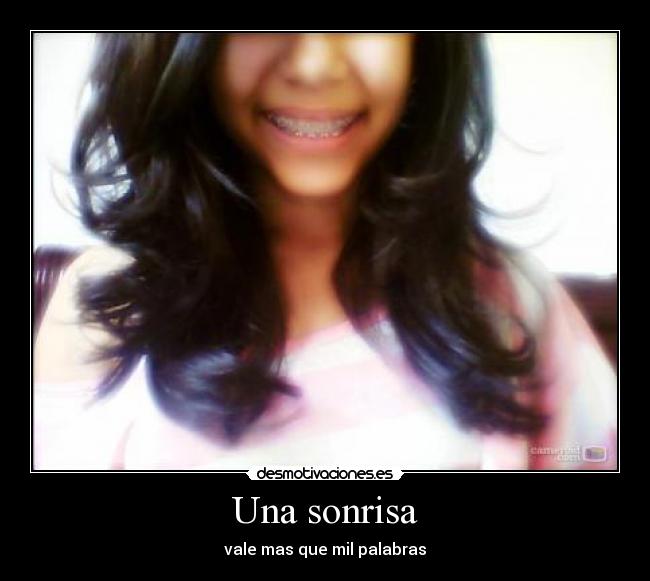 Una sonrisa - 