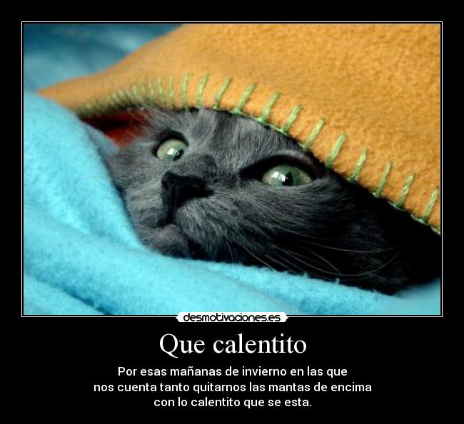 Que calentito - 