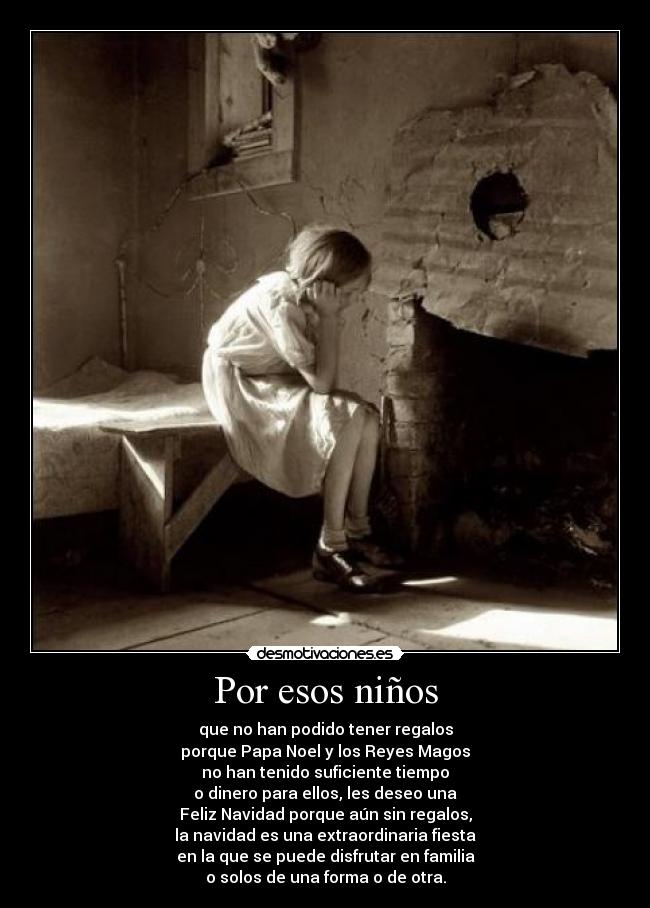 Por esos niños -
