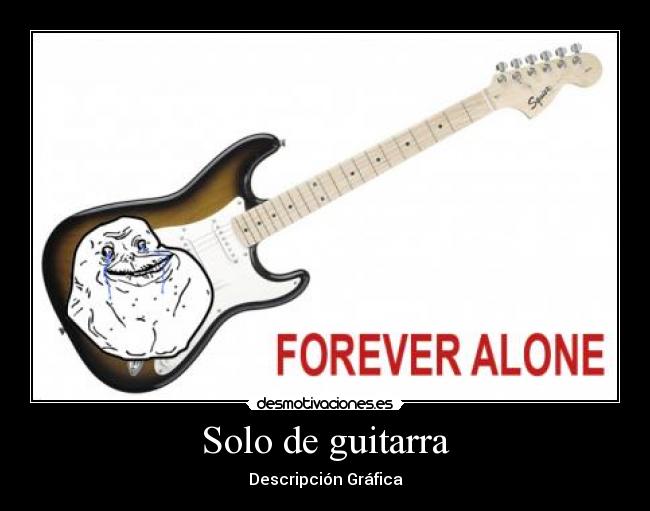 Solo de guitarra - Descripción Gráfica