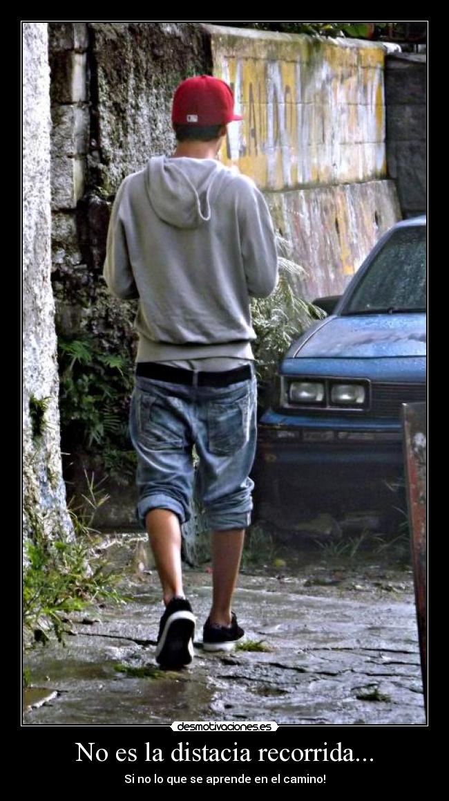 No es la distacia recorrida... -