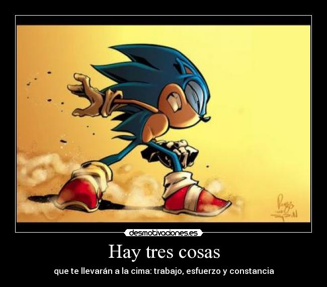 Hay tres cosas - 