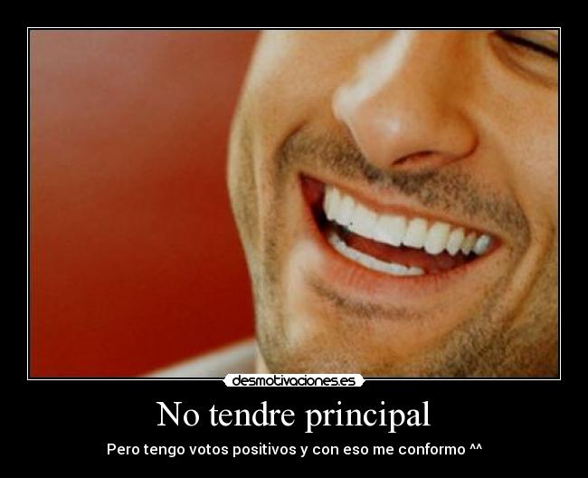 No tendre principal -