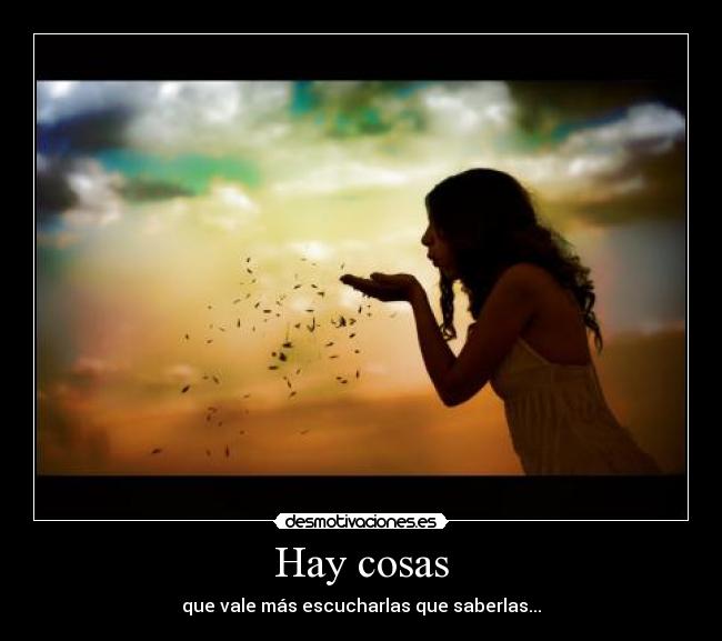 Hay cosas - 