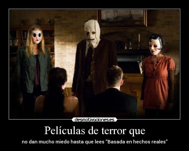 Películas de terror que - 