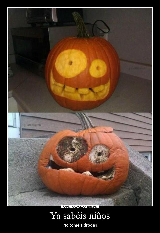 Ya sabéis niños - No toméis drogas
