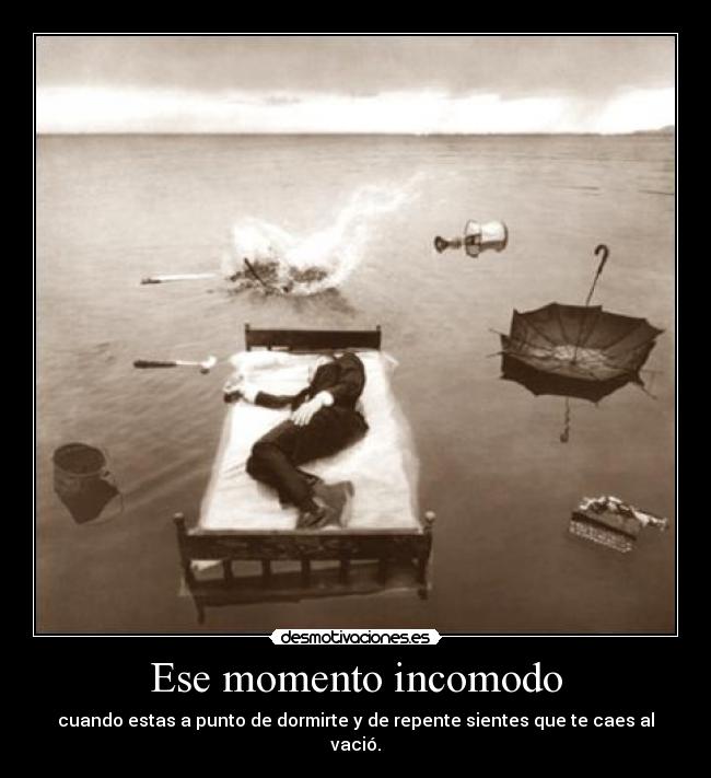 Ese momento incomodo - 