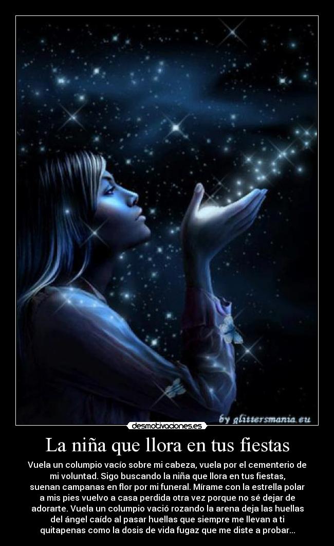 La niña que llora en tus fiestas -