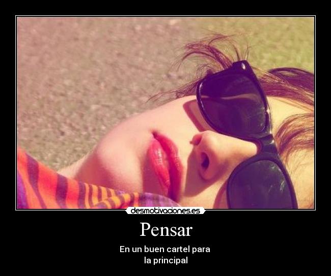 Pensar -