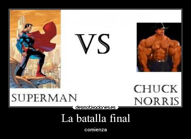 La batalla final - comienza