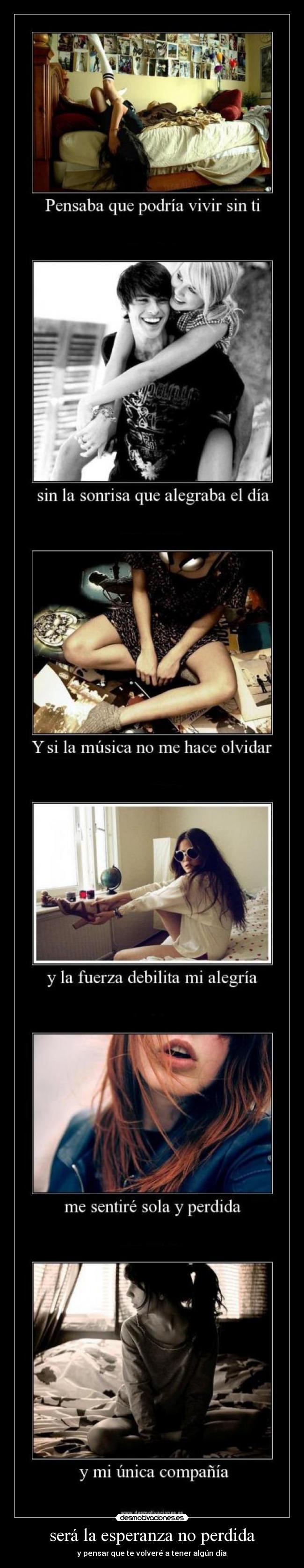 será la esperanza no perdida - 