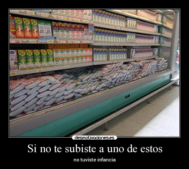 Si no te subiste a uno de estos - no tuviste infancia