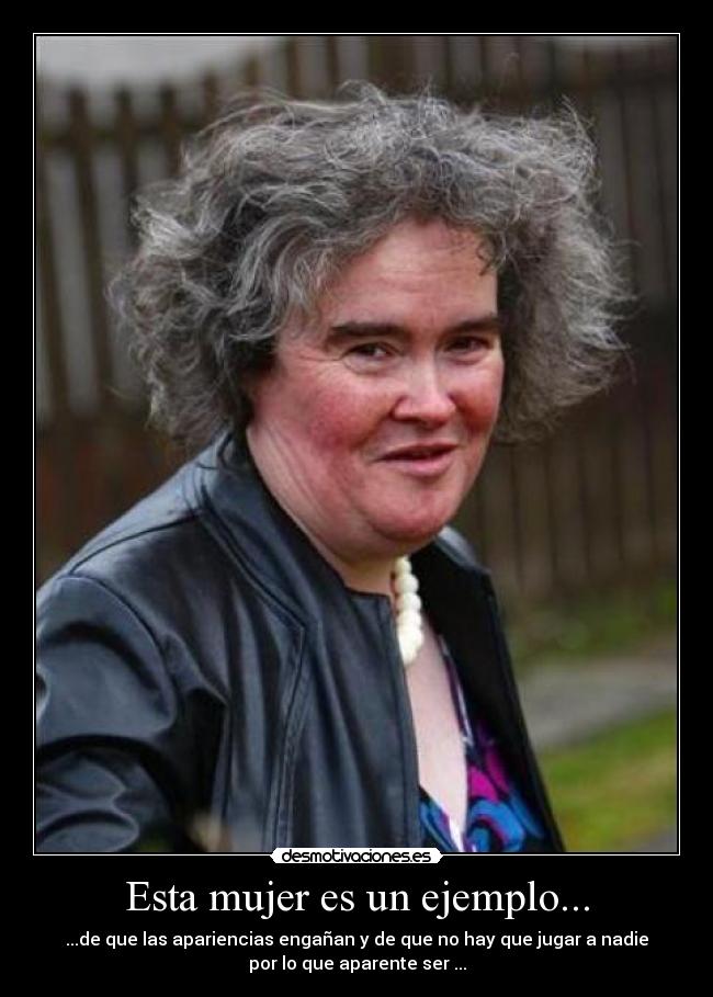 carteles mujer apariencias enganan desmotivaciones