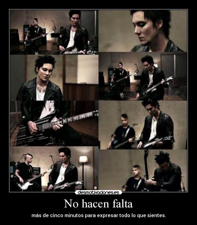 No hacen falta - 