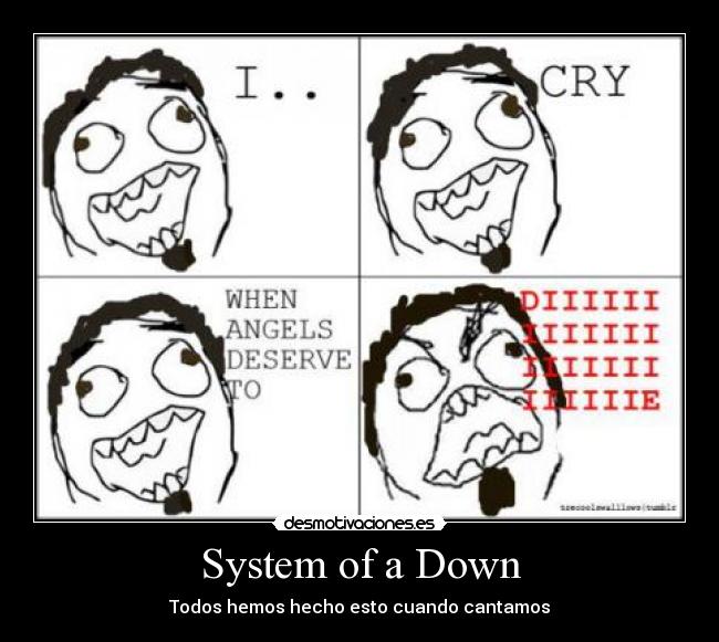 carteles system down desmotivaciones