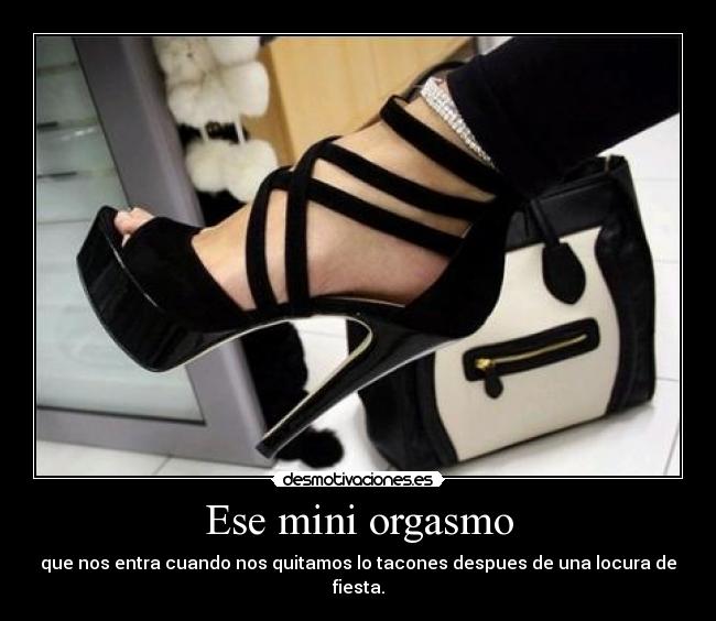 Ese mini orgasmo - 