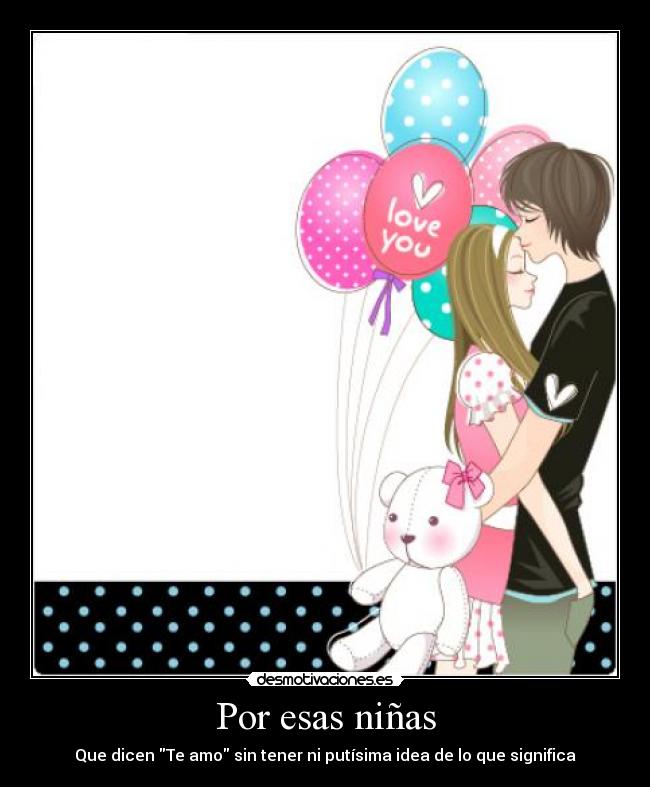 Por esas niñas -