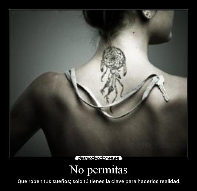 No permitas -