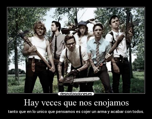 Hay veces que nos enojamos - 