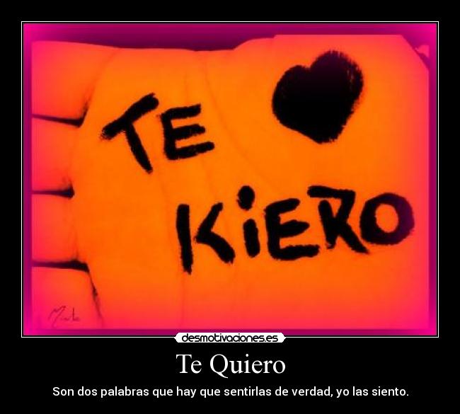 Te Quiero -
