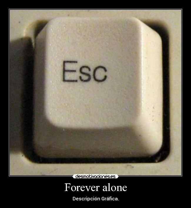 Forever alone - Descripción Gráfica.