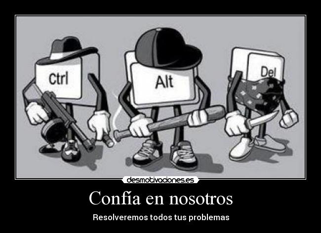 Confía en nosotros -