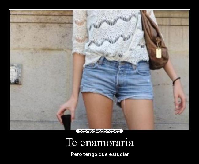 Te enamoraria - Pero tengo que estudiar