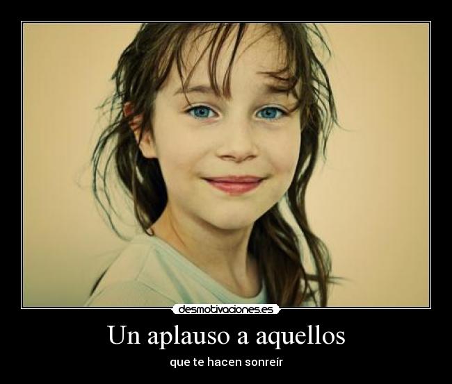 Un aplauso a aquellos - 