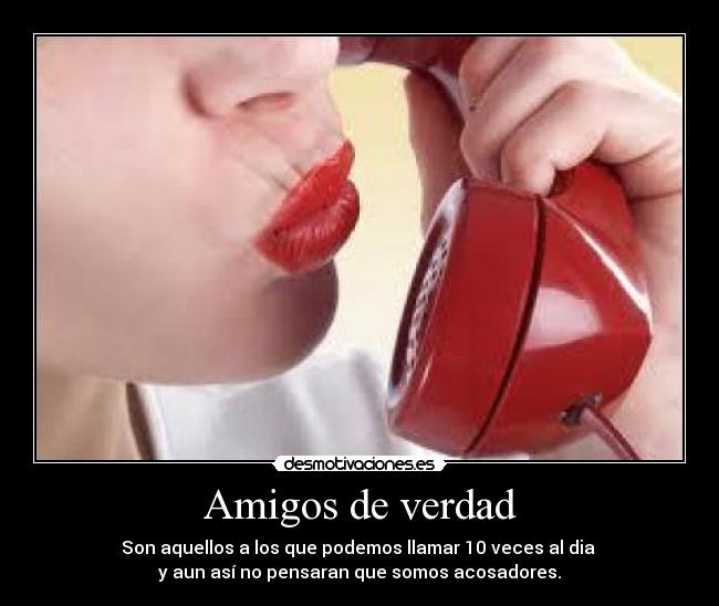 Amigos de verdad -