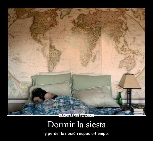 Dormir la siesta - 