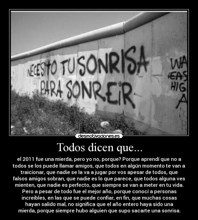 Todos dicen que... - 