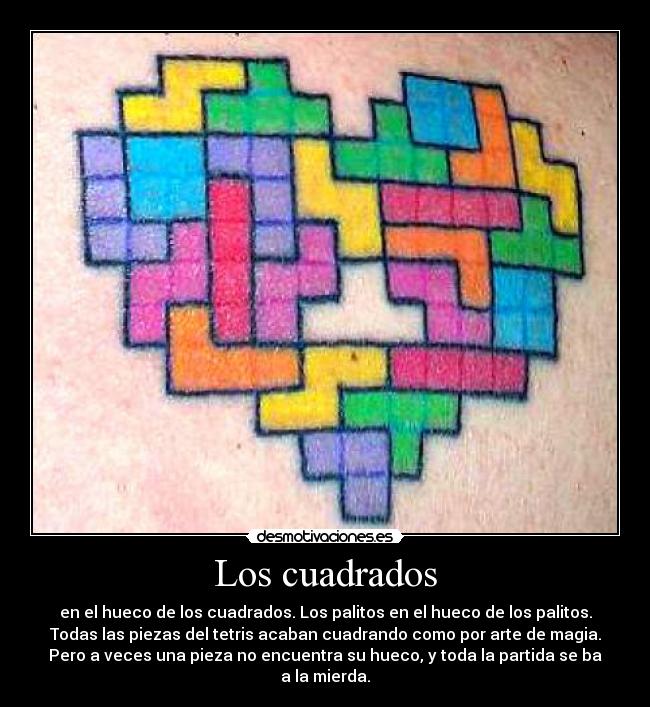 carteles barco tetris amor desmotivaciones