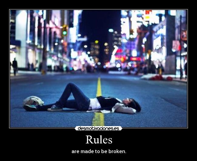 Rules -