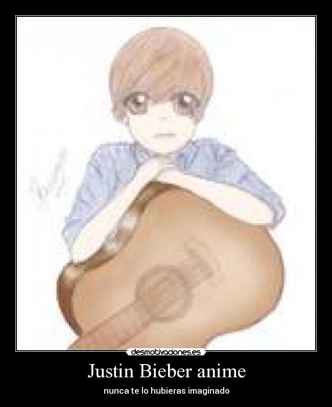 Justin Bieber anime - 