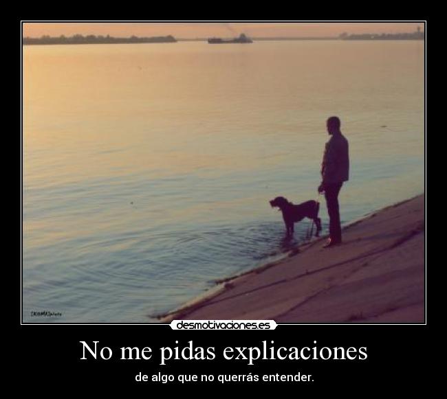 No me pidas explicaciones - 