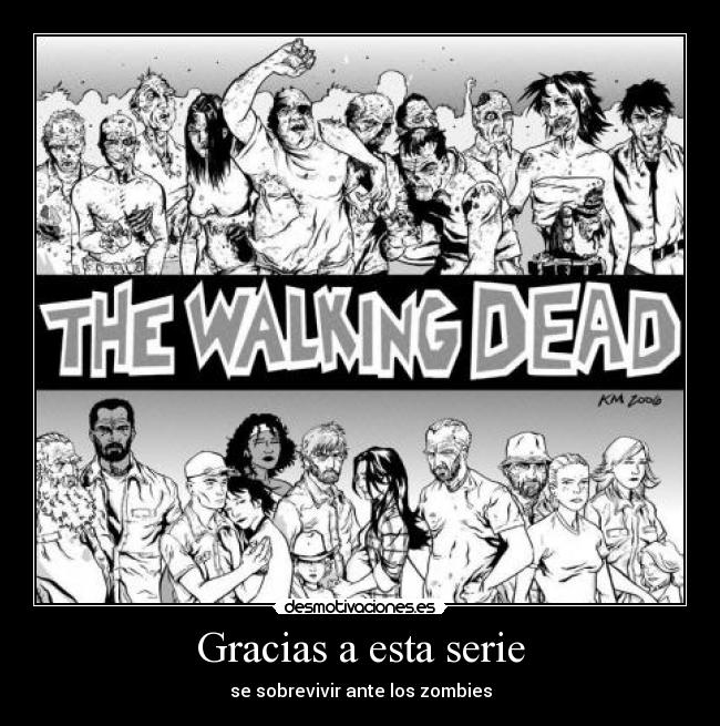 Gracias a esta serie - se sobrevivir ante los zombies