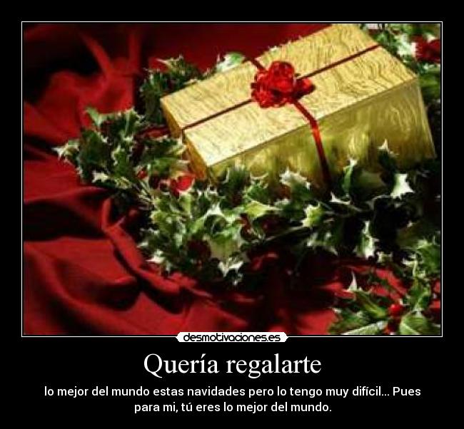 Quería regalarte - 