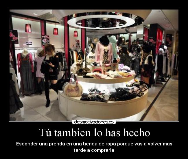 Tú tambien lo has hecho - 