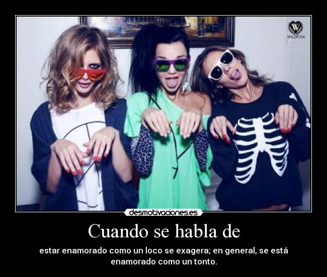 Cuando se habla de -