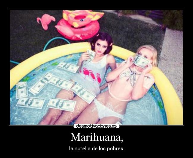 carteles marihuana pobres nutella fallforyou desmotivaciones