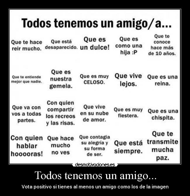 Todos tenemos un amigo... - Vota positivo si tienes al menos un amigo como los de la imagen