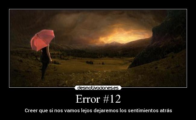 Error #12 - 
