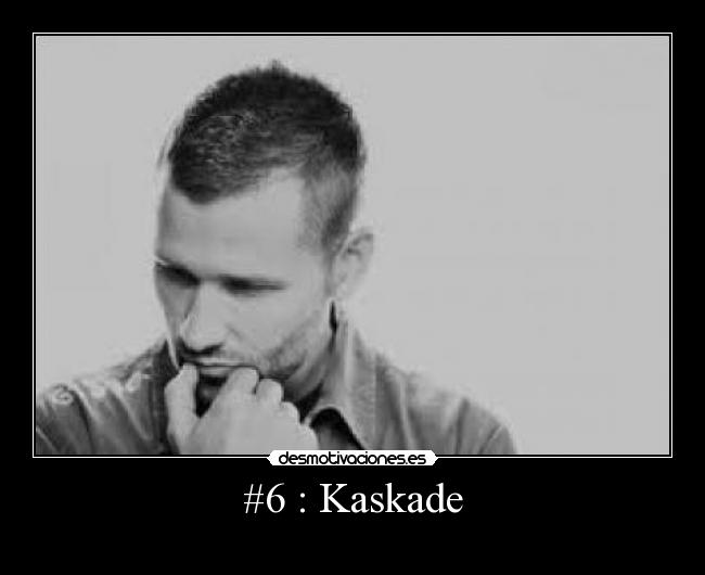 carteles top djs kaskade desmotivaciones