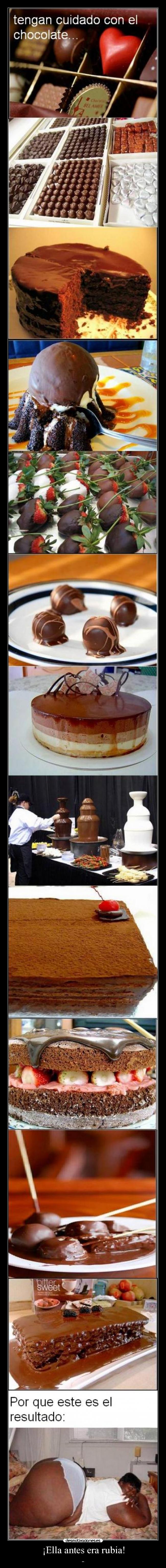 ¡Ella antes era rubia! -