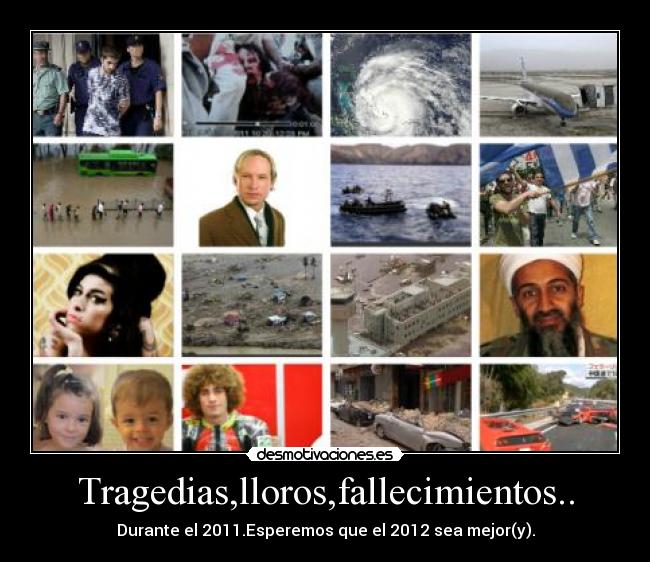 Tragedias,lloros,fallecimientos.. - 